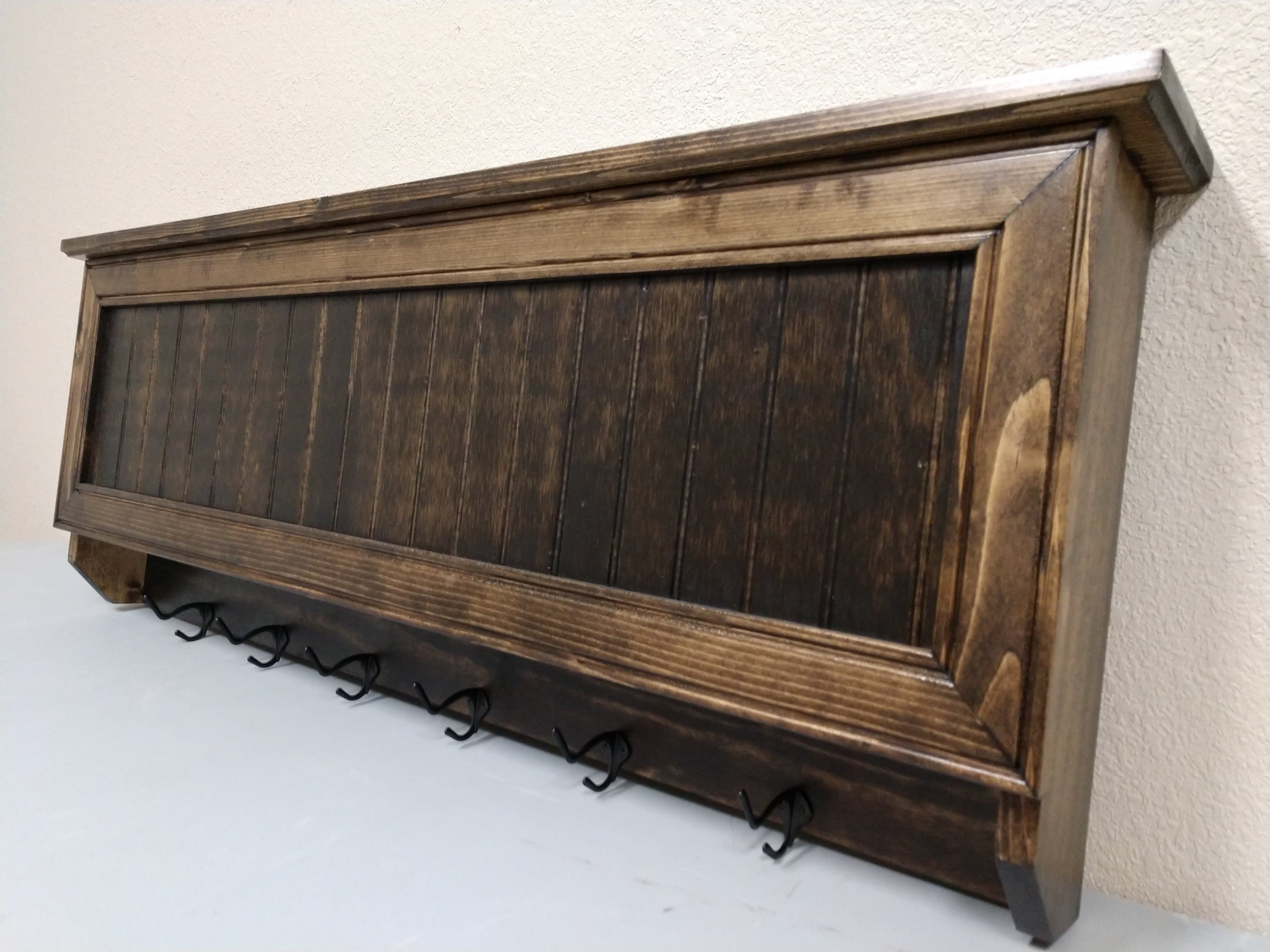 Coat Rack Concealment with Wainscoting (B Board )