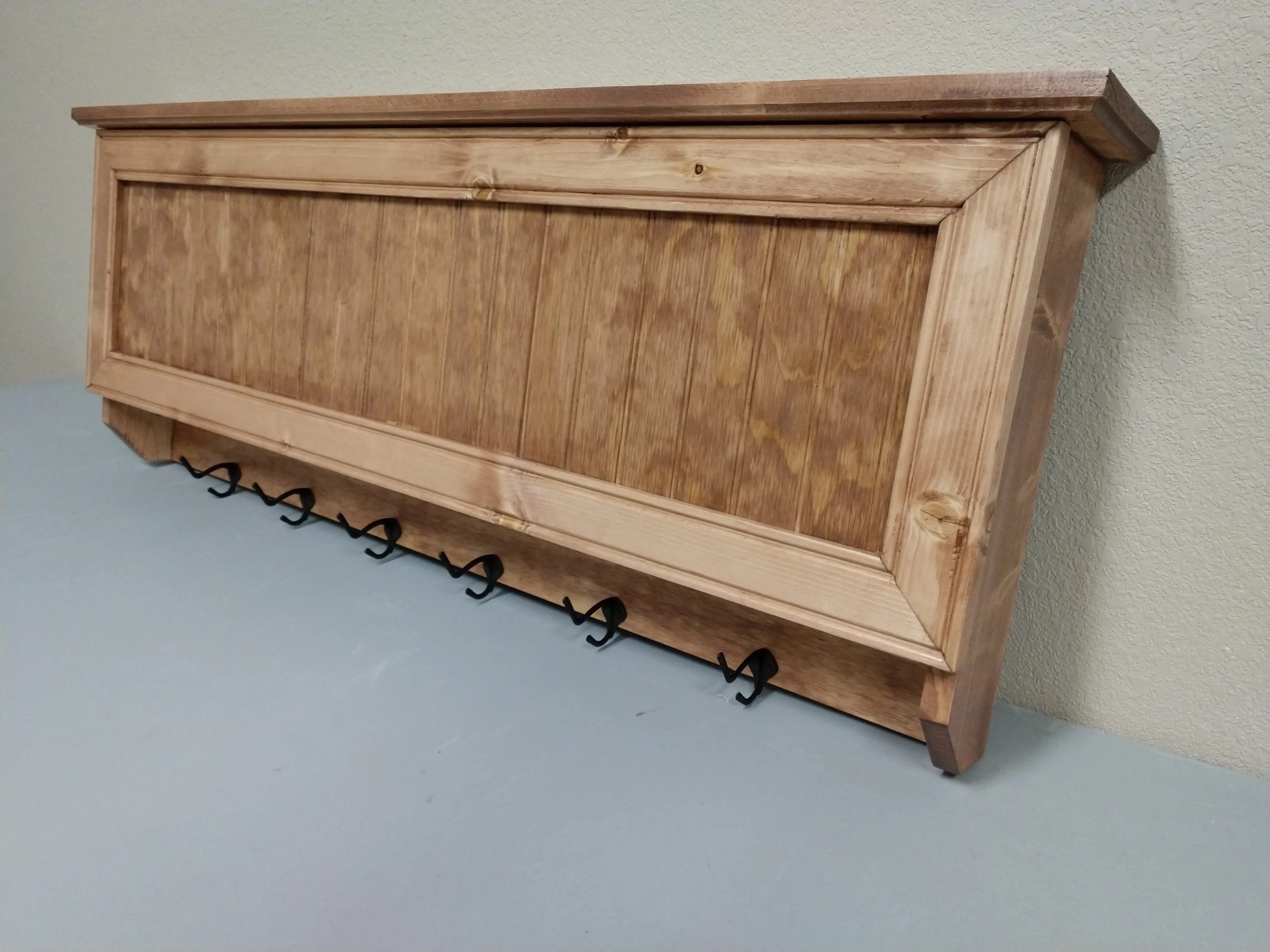 Coat Rack Concealment with Wainscoting (B Board )