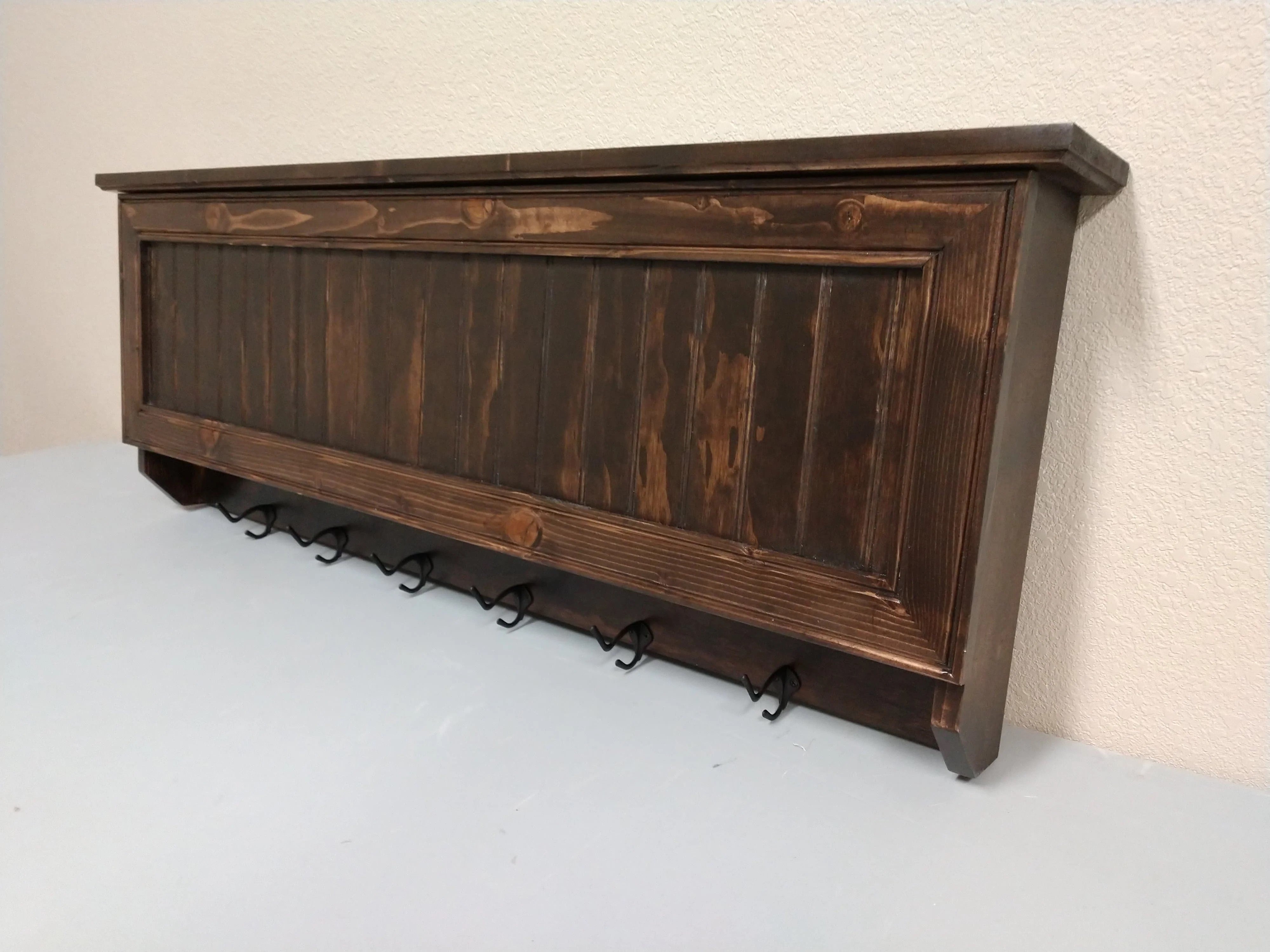 Coat Rack Concealment with Wainscoting (B Board )